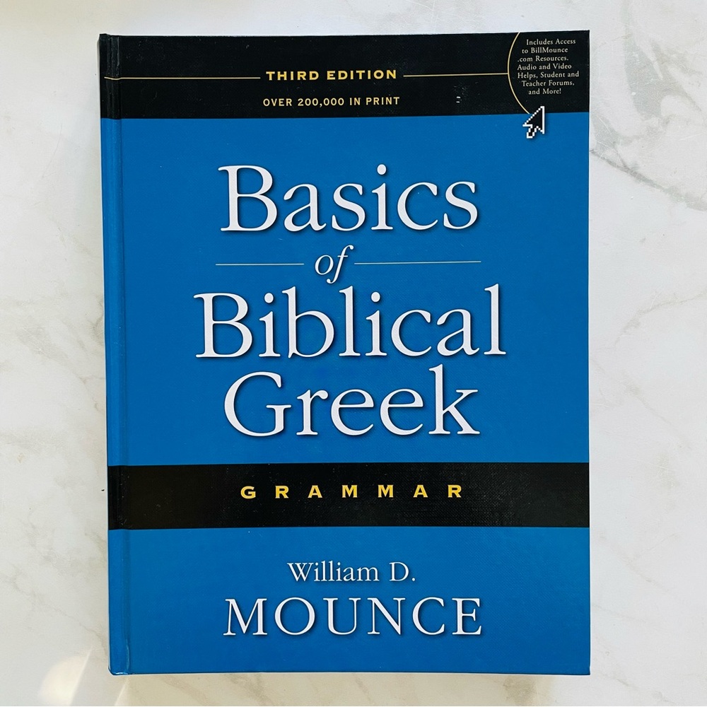 Basics of Biblical Greek Grammar Book